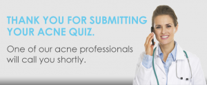 Thank you for submitting your acne quiz!